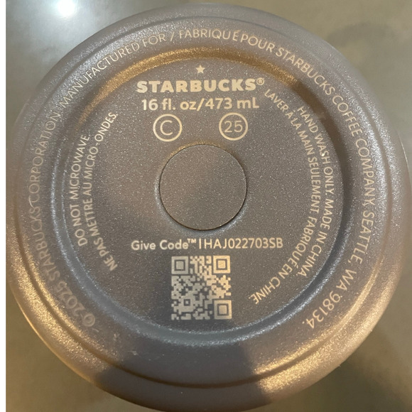 Starbucks × MiiR Gingerbread Travel Mug – 2025 Holiday Limited Edition 16oz NEW - Picture 10 of 10